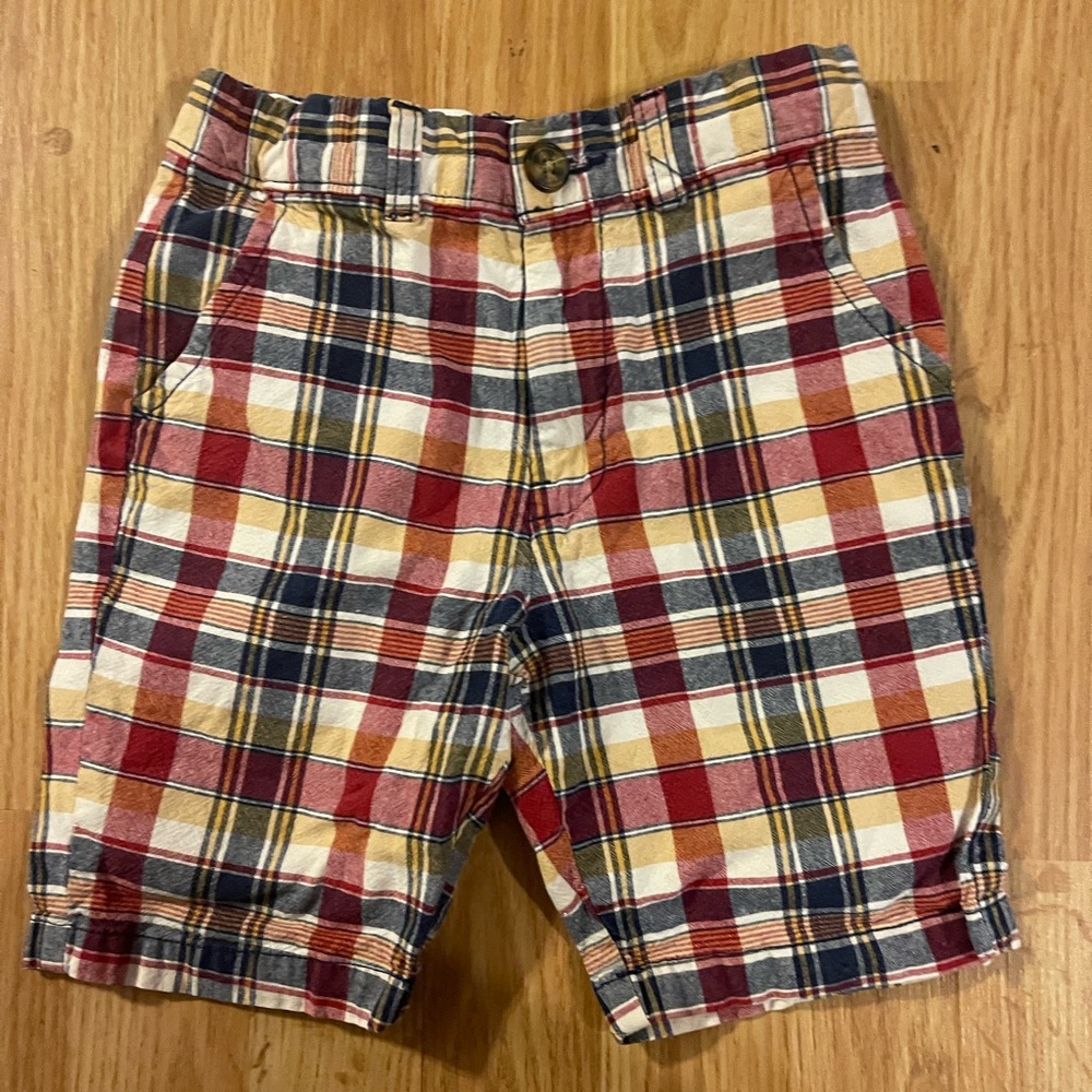 Plaid shorts